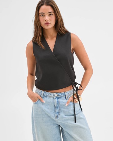 Lily Loves Wrap Tie Vest