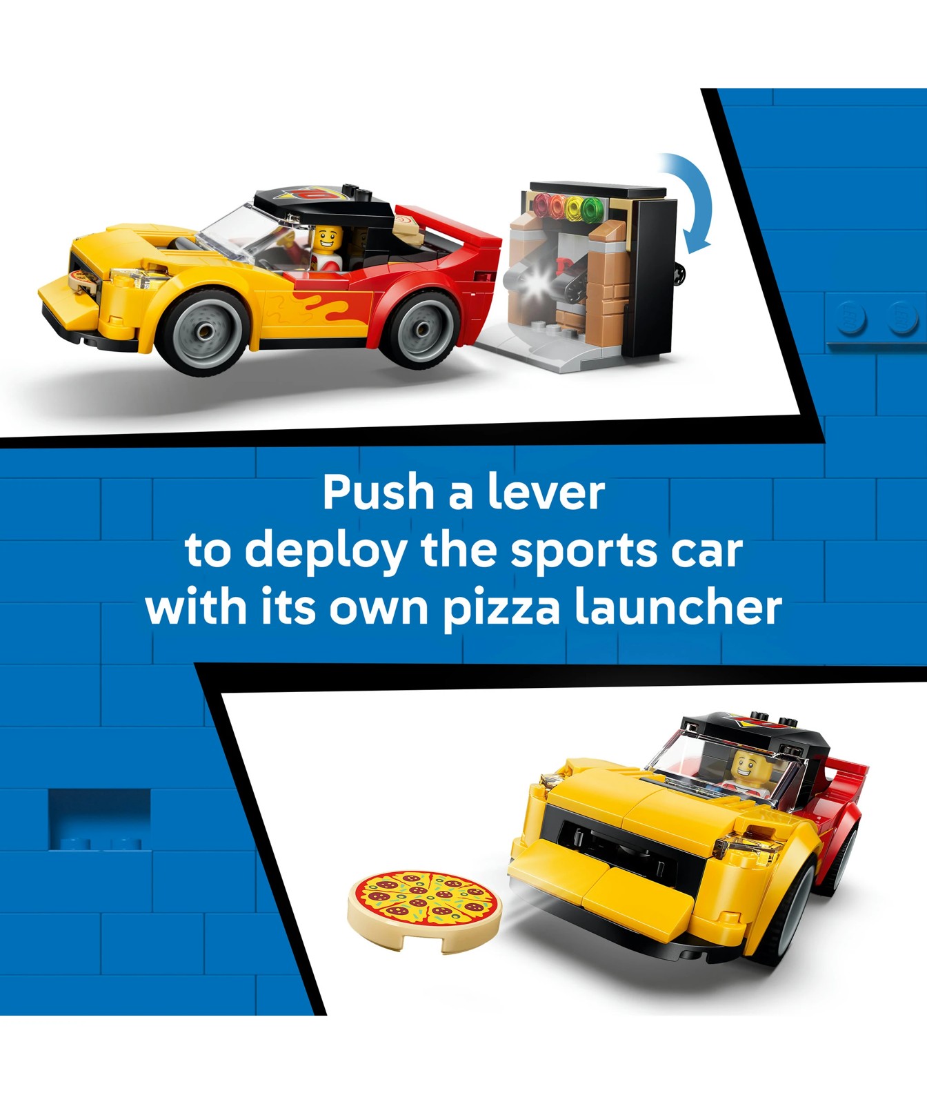 LEGO® City Pizza Delivery Experience with Vehicles 60496 5 of 6
