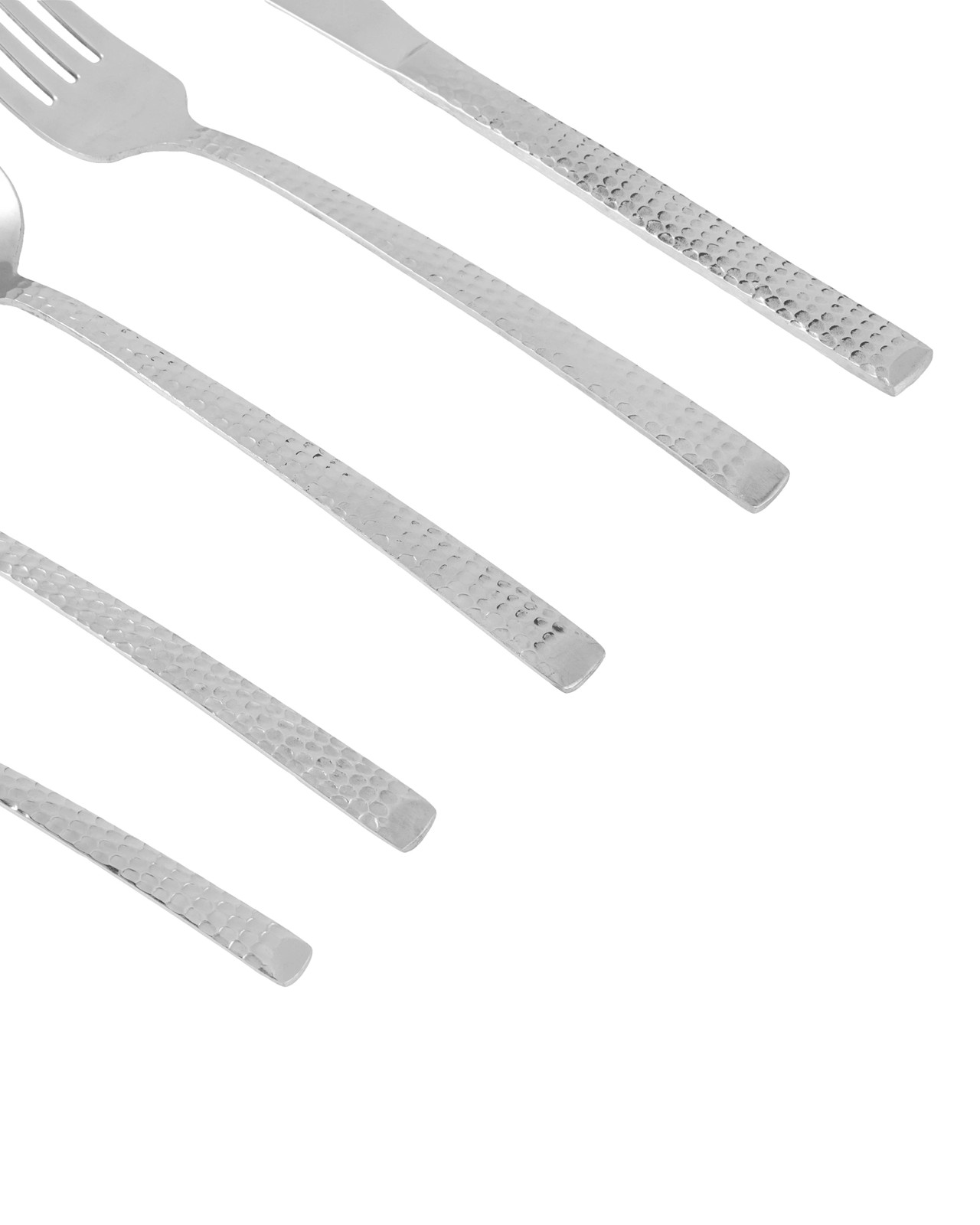 Anko 40 Piece Hammered Cutlery Set 3 of 6
