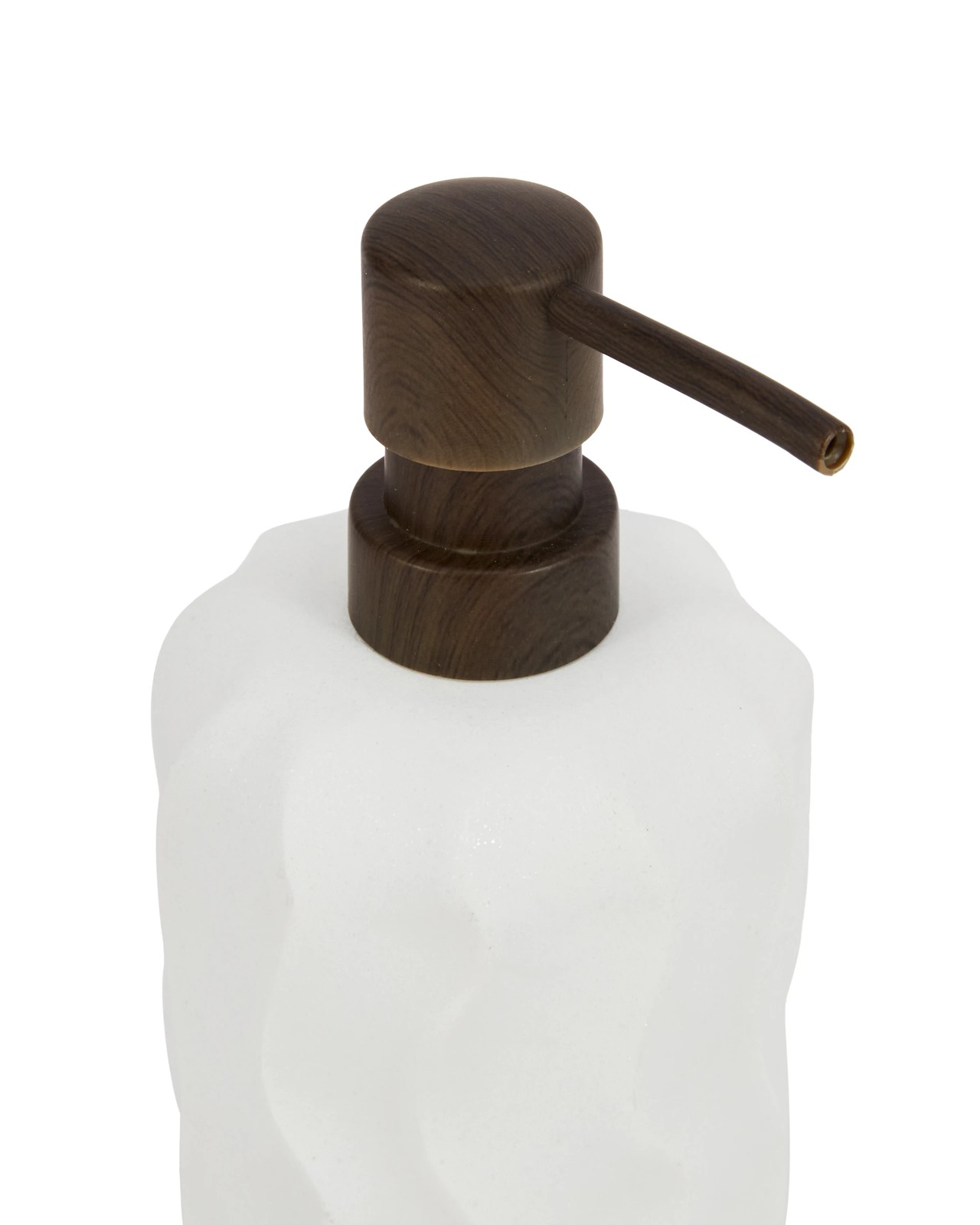 Anko White Textured Soap Dispenser 2 of 4