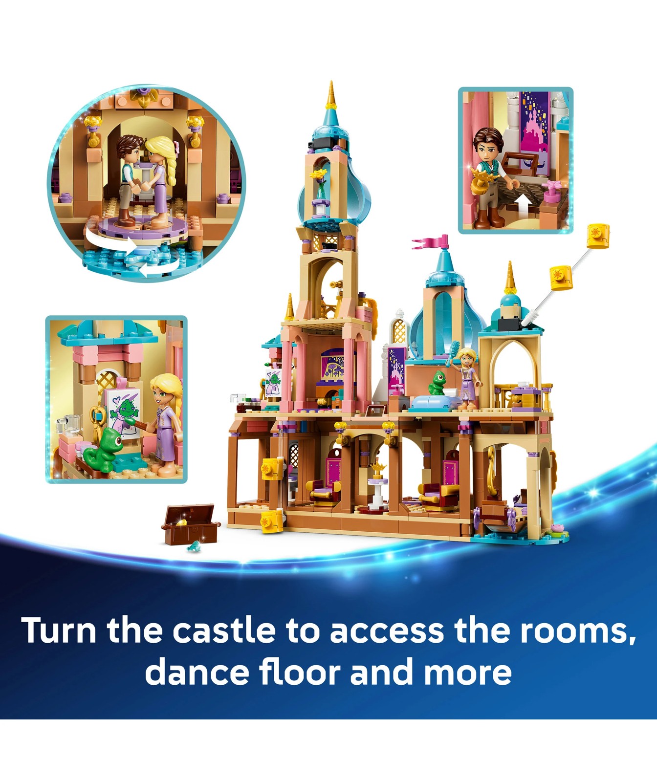LEGO® Disney Princess Rapunzel's Castle 43297 3 of 5