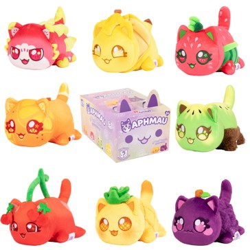 15cm Aphmau MeeMeows Mystery Plush Toy: Fruit - Assorted