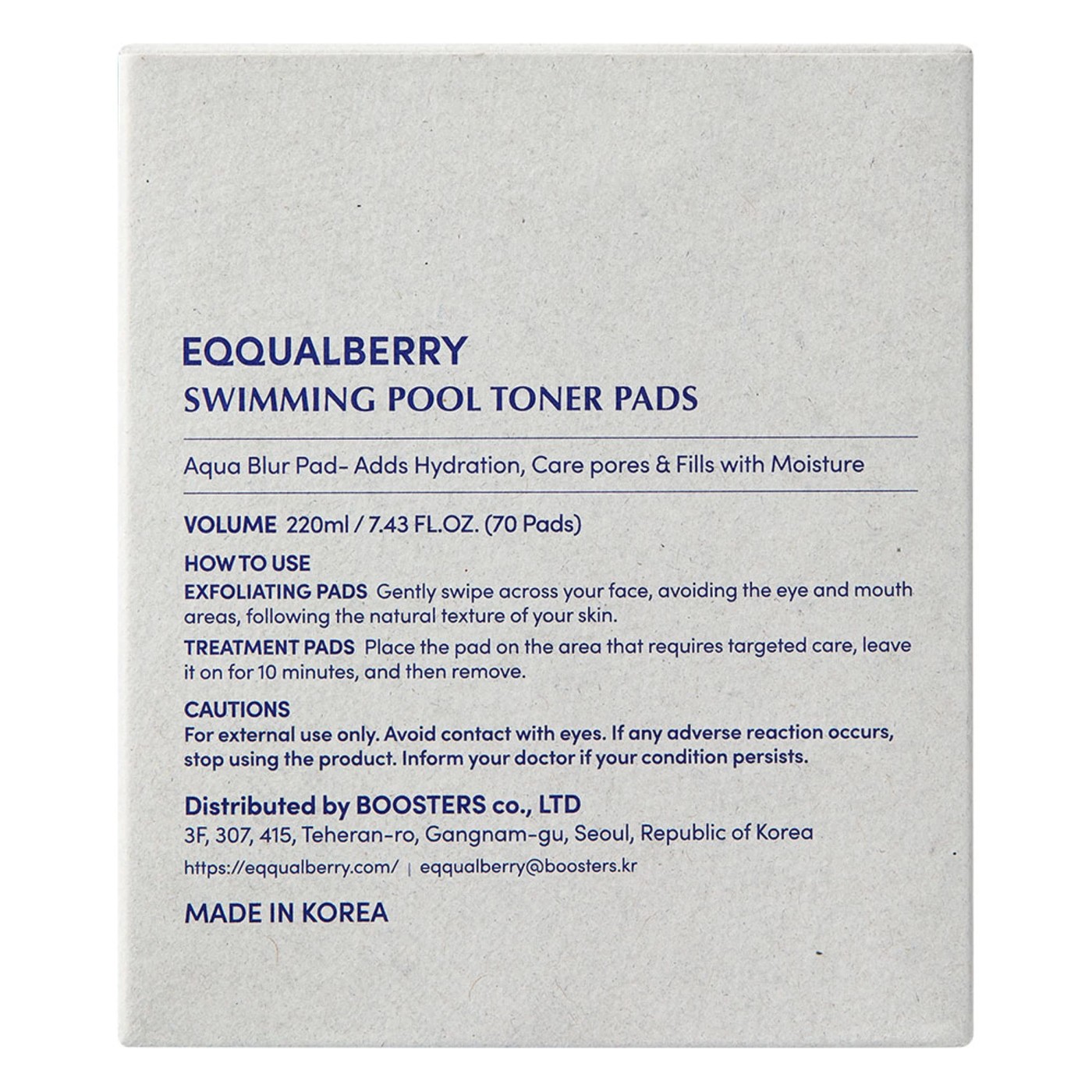 EQQUALBERRY Swim Toner Pads 70 Pack 3 of 4