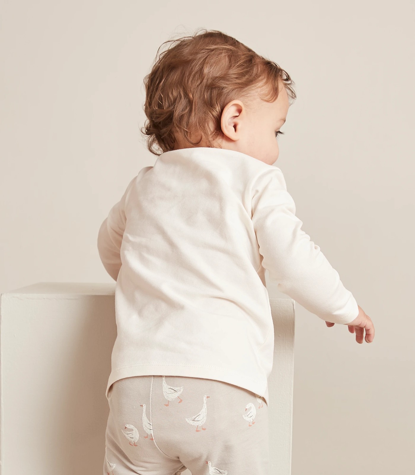 Baby Organic Cotton Long Sleeve Print Top 5 of 5