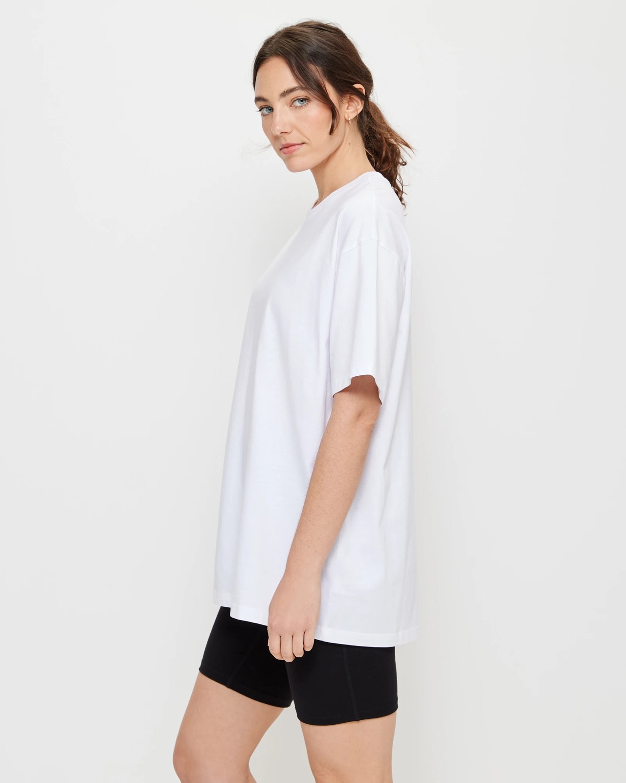 Active Oversized Jersey T-Shirt - White | Target Australia