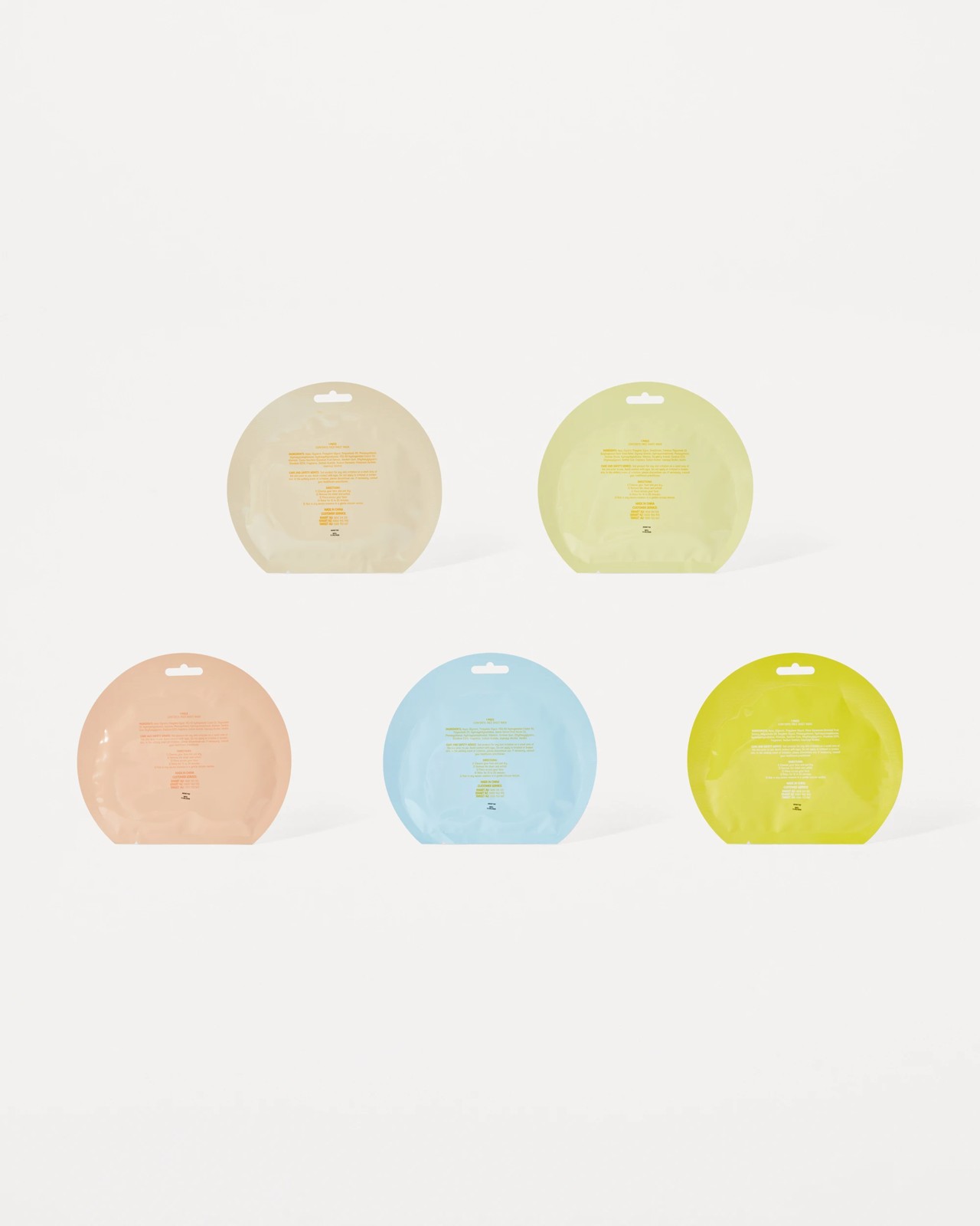 OXX Beauty 5 Piece Sweet Treats Face Sheet Masks 3 of 4