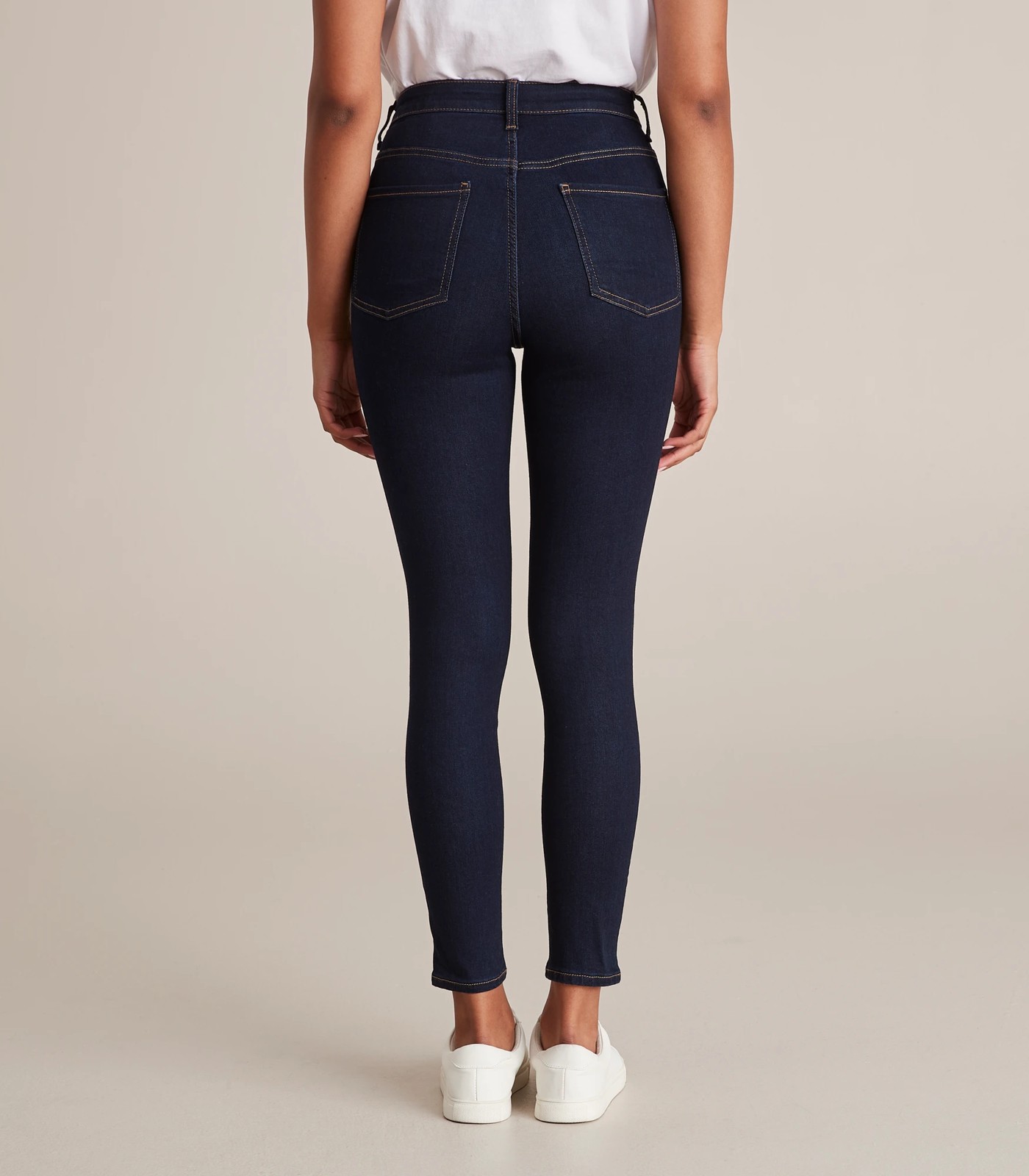 Sophie Skinny High Rise Full Length Denim Jeans