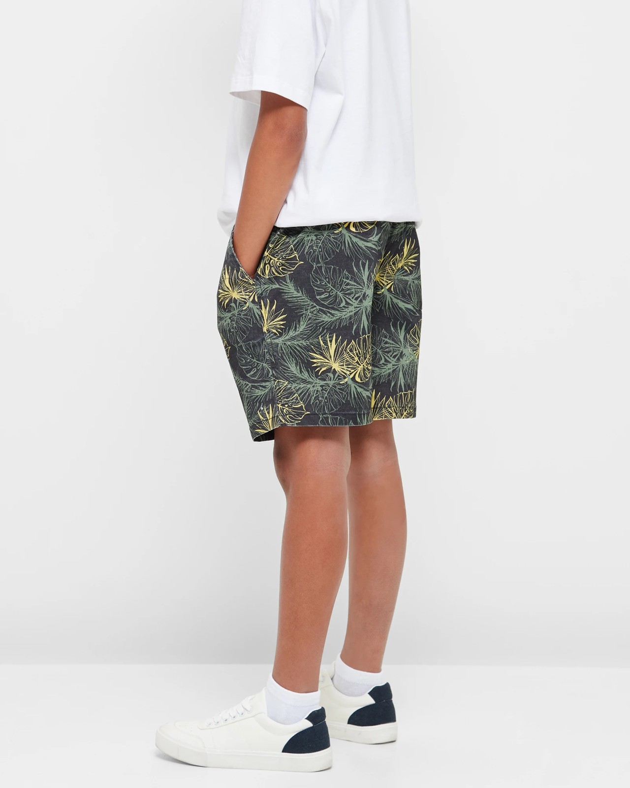 Printed Texture Volley Shorts 3 of 4
