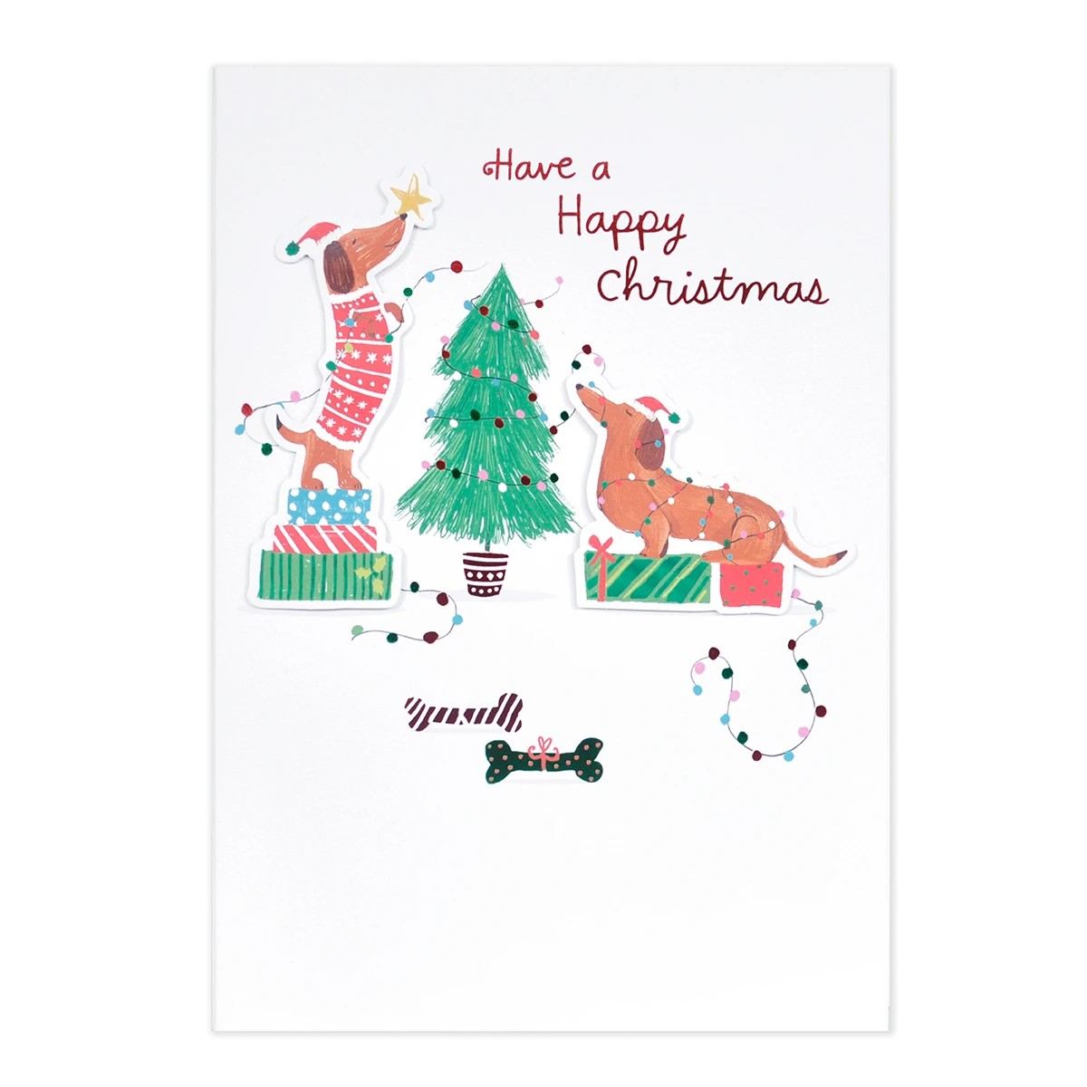 Hallmark Christmas Card - Dogs 3 of 3
