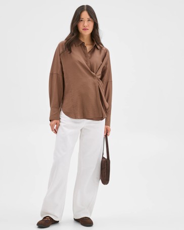 Relaxed 2-Way Shirt
