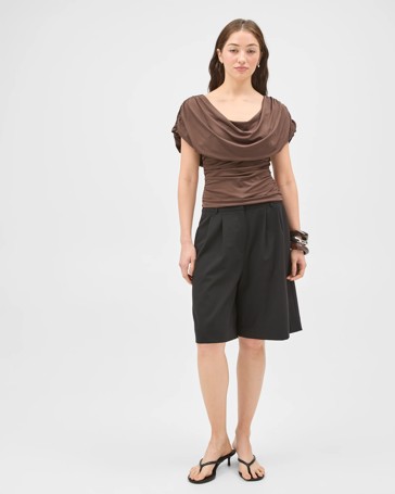 Lily Loves Gathered Cape Top
