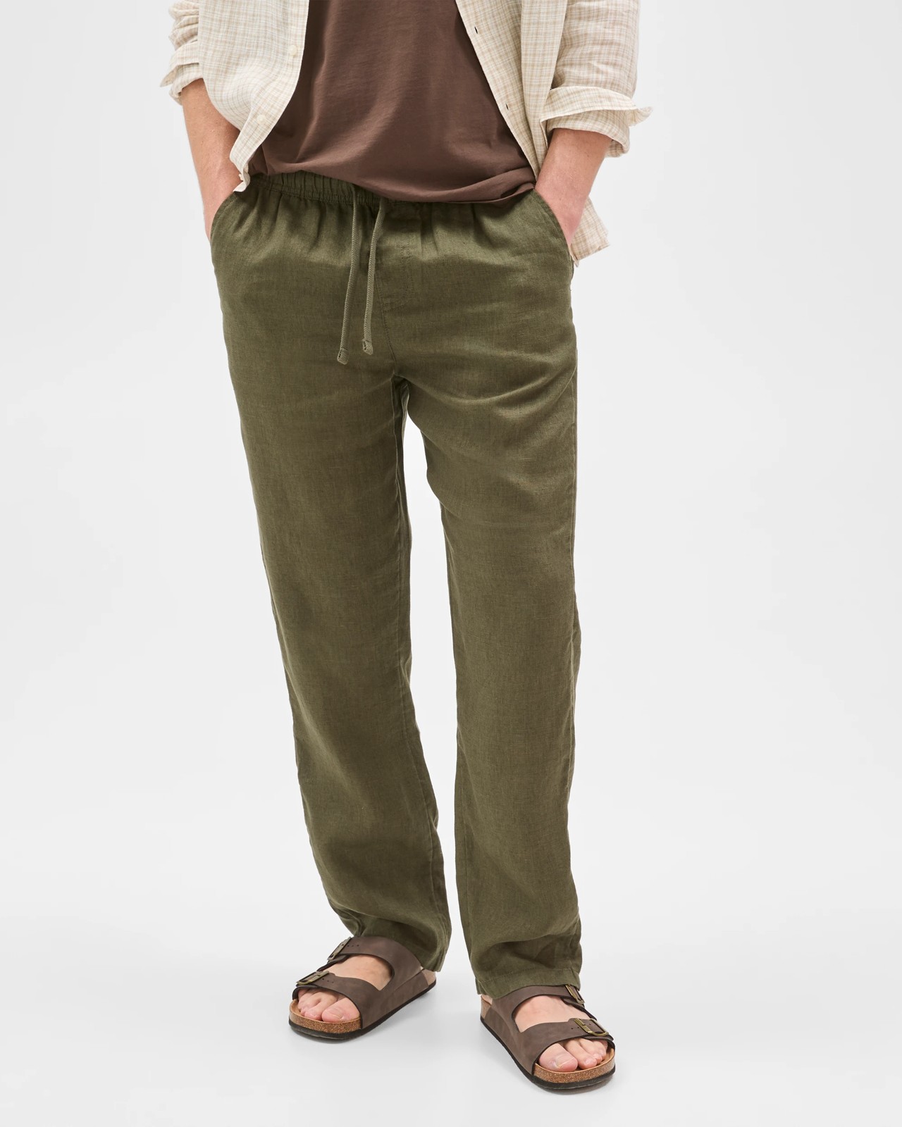 European Linen Full Length Pants - Kambaba 4 of 6