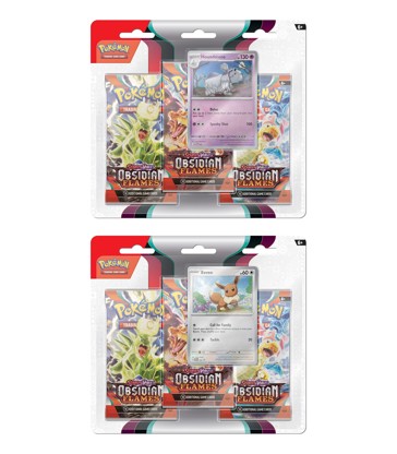 Pokemon TCG: Scarlet & Violet Obsidian Flames 3 Pack Blister - Assorted*