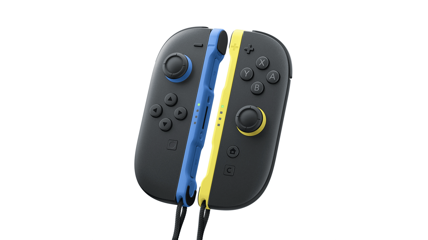 Nintendo Switch 2 Joy-Con 2 Pair - Blue/Light Yellow 3 of 4