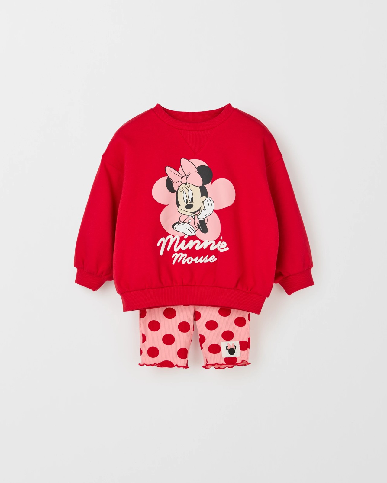 Disney Minnie Mouse Australian Cotton Blend Jumper and Bike Shorts Set 5 of 6