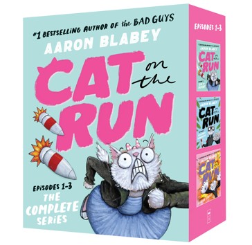 Cat on the Run Episodes 1-3: The Complete Series by Aaron Blabey - Book