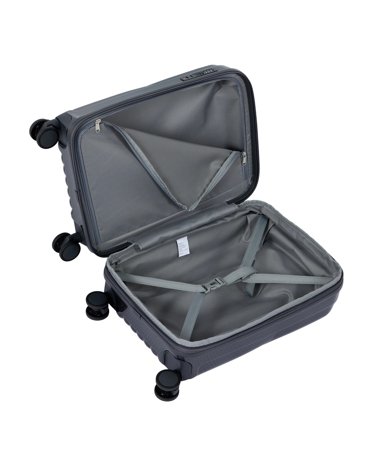 Anko 48cm Lightweight 8 Wheels Hard Case -  Charcoal 3 of 5