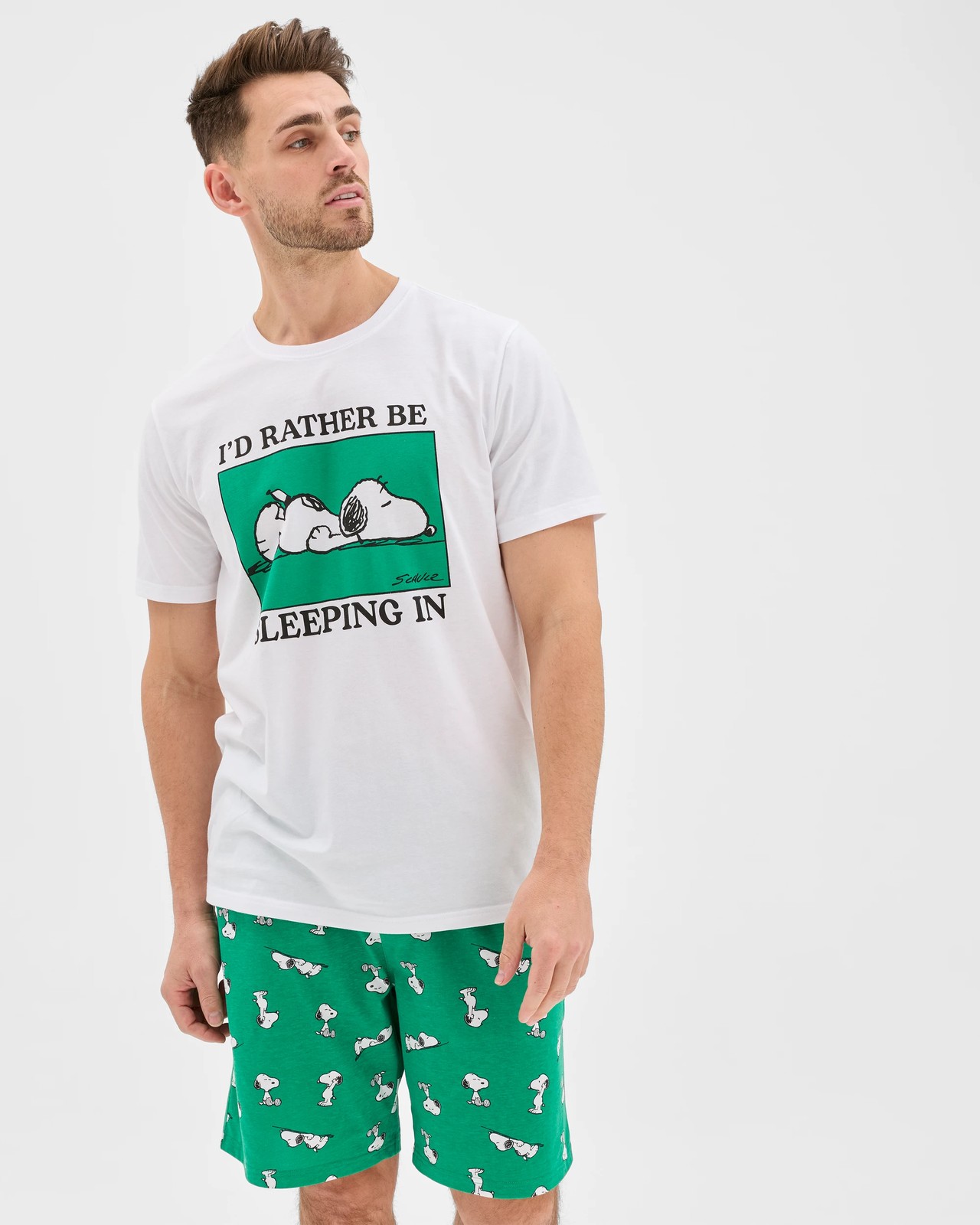 Licensed Peanuts Cotton Rich Pyjama Set 2 of 5
