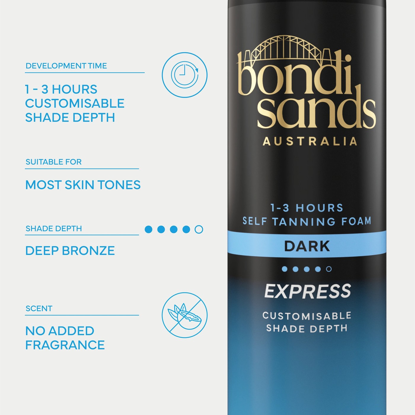 Bondi Sands Self Tanning Foam 1 Hour Express 200mL 5 of 5