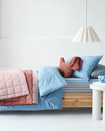 Nova Stonewash Quilt Cover Set