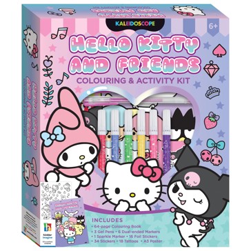 Kaleidoscope Hello Kitty and Friends Colouring and Activity Kit