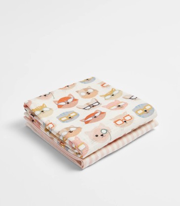 Printed Tea Towels - 2 Pack