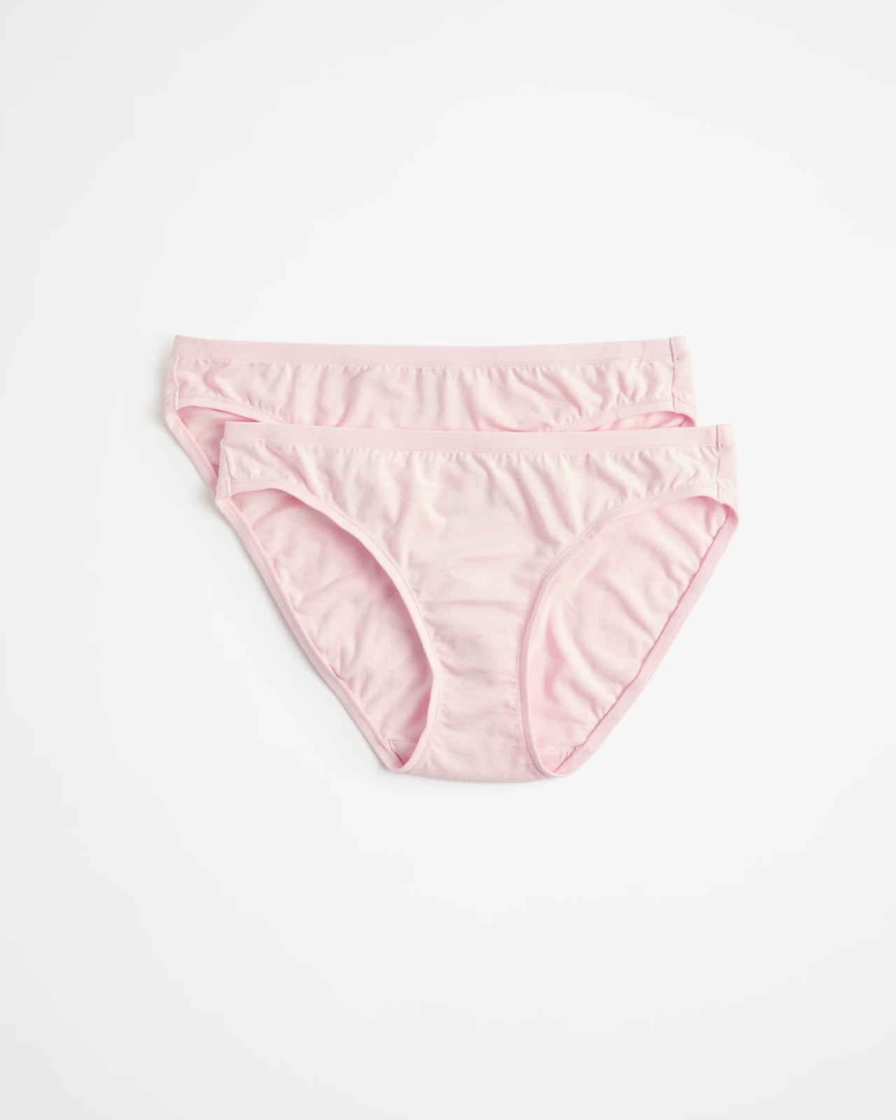 2 Pack Bamboo Bikini Briefs - Parfait Pink