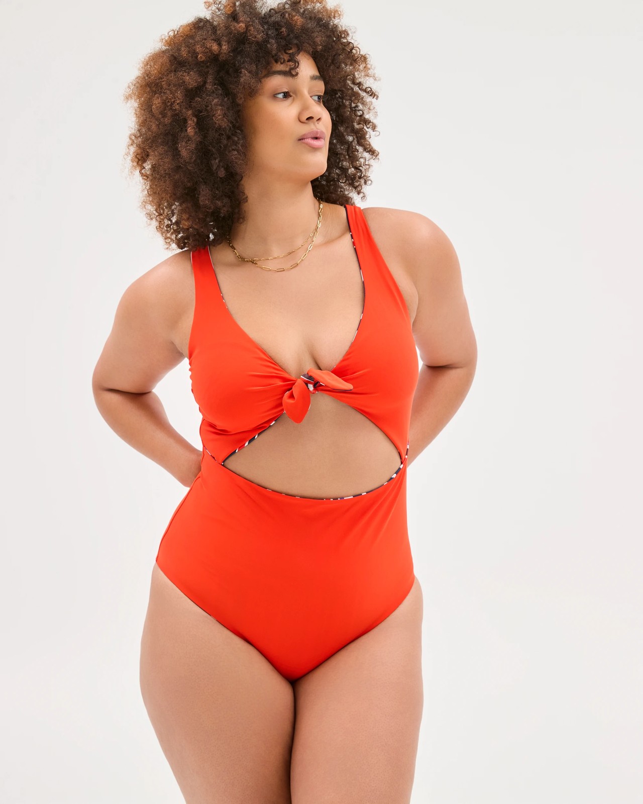 Resort Reversible Twist Front One Piece Bathers 6 of 6