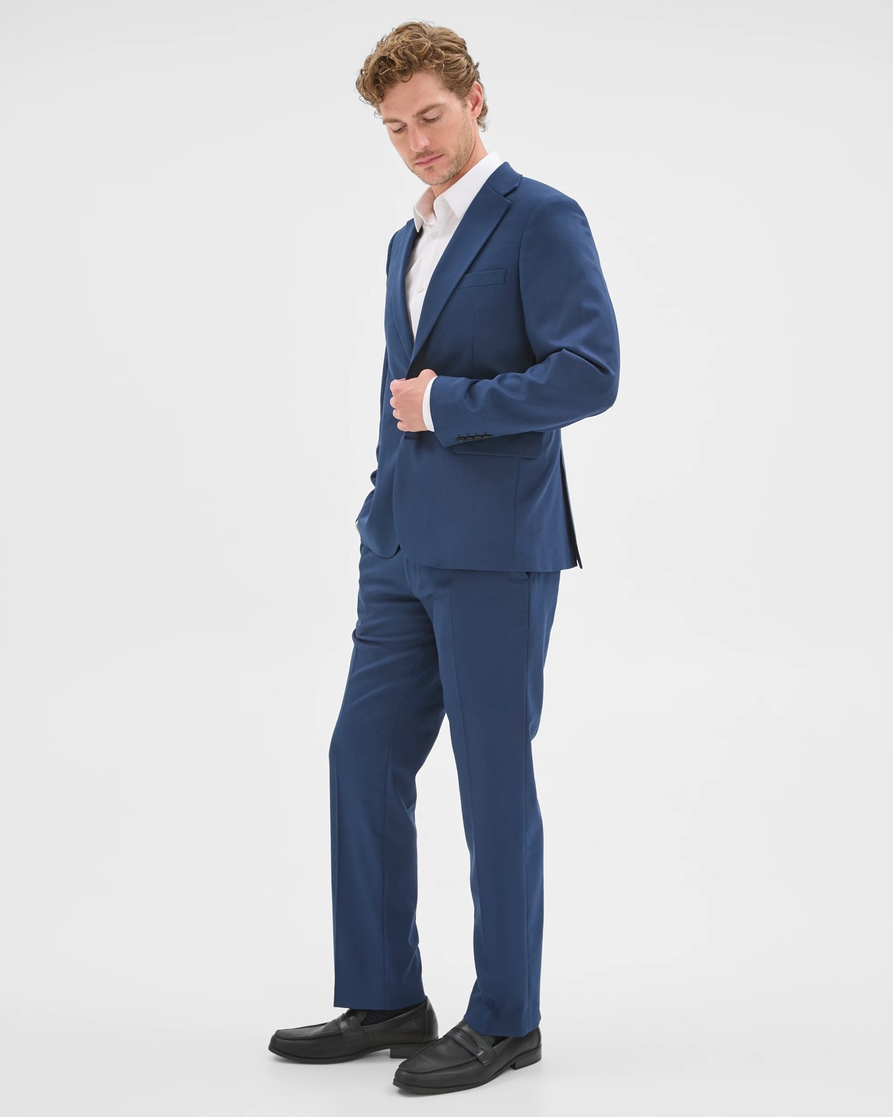 Preview Fashion Suit Trousers - Blue 2 of 5
