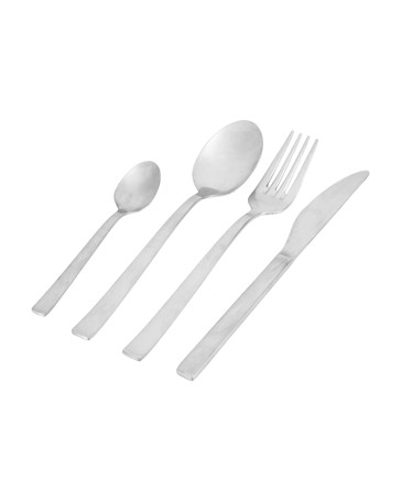 Anko Brushed 16 Piece Cutlery Set