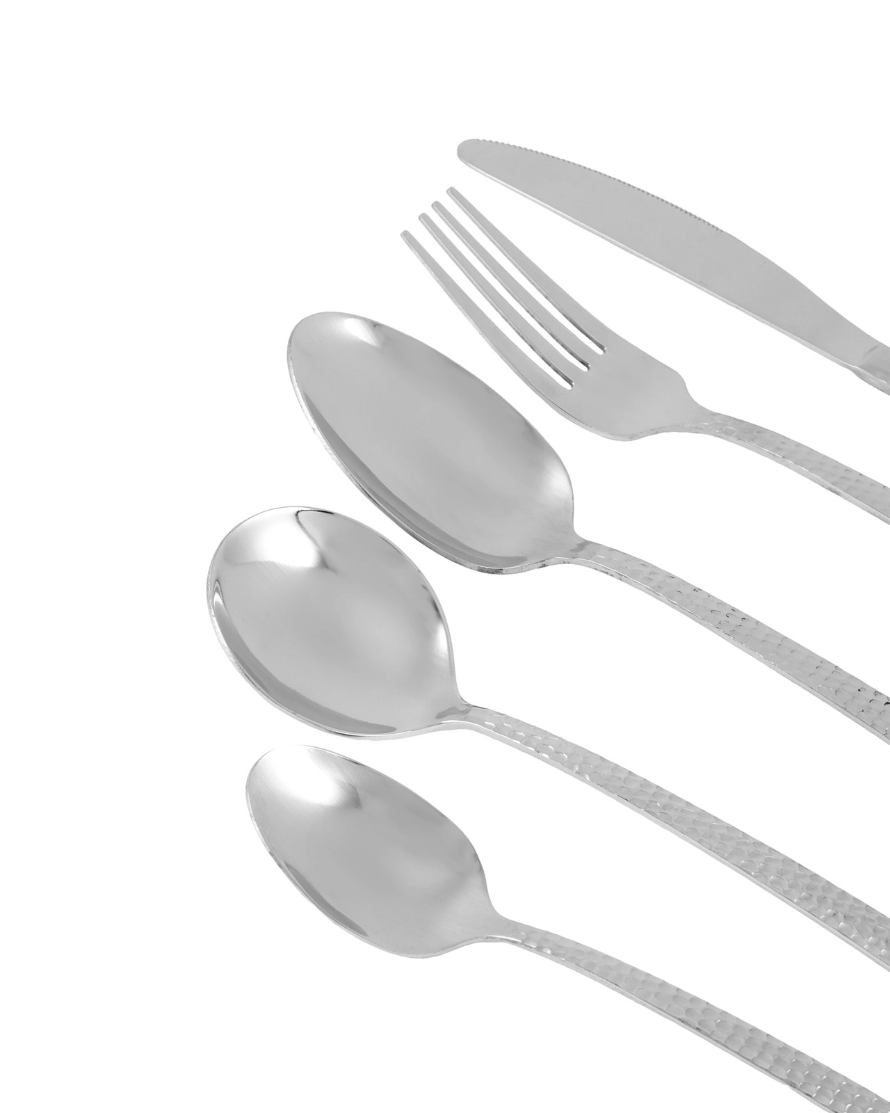Anko 40 Piece Hammered Cutlery Set 2 of 6