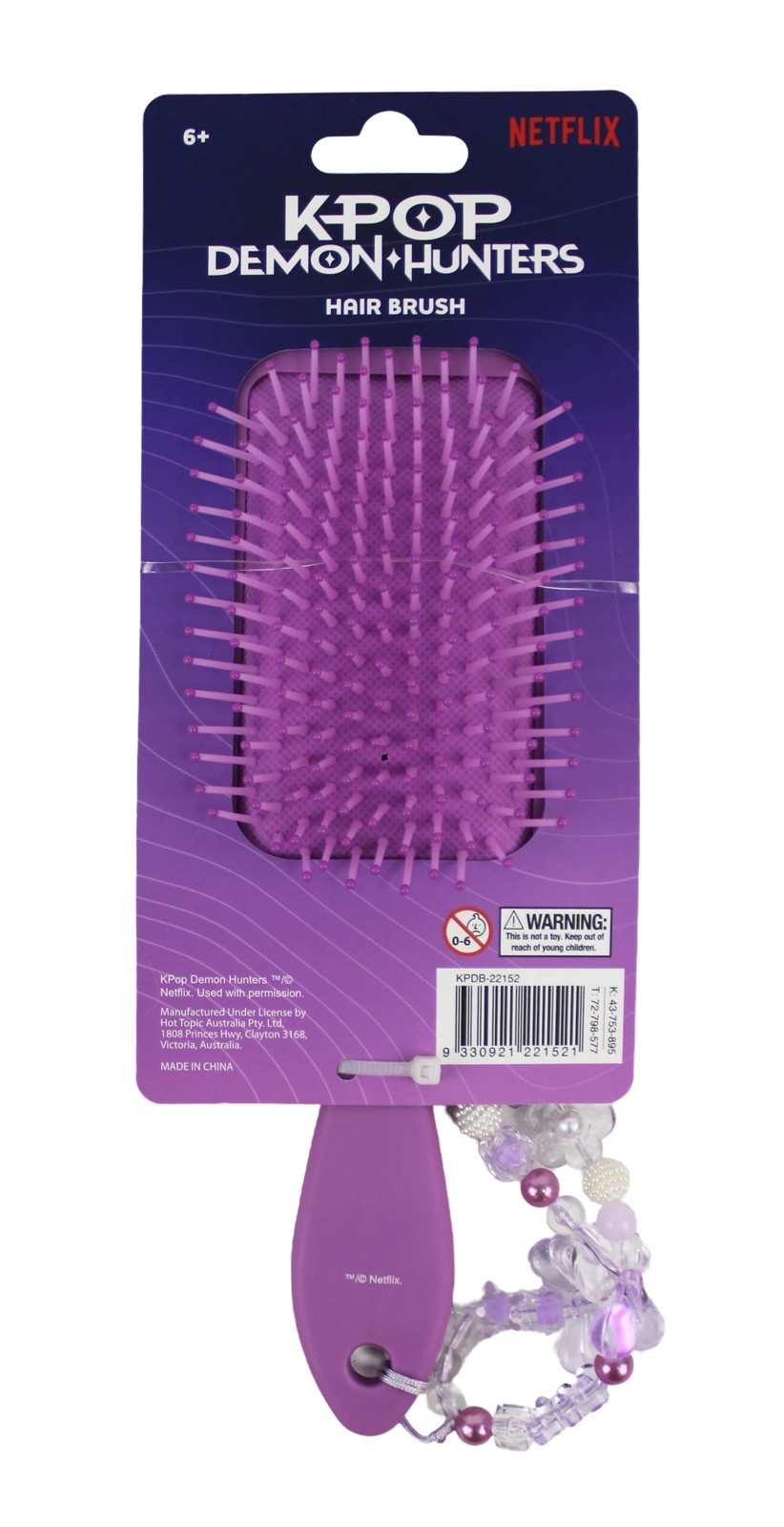 KPop Demon Hunters Hairbrush - Rumi 2 of 3
