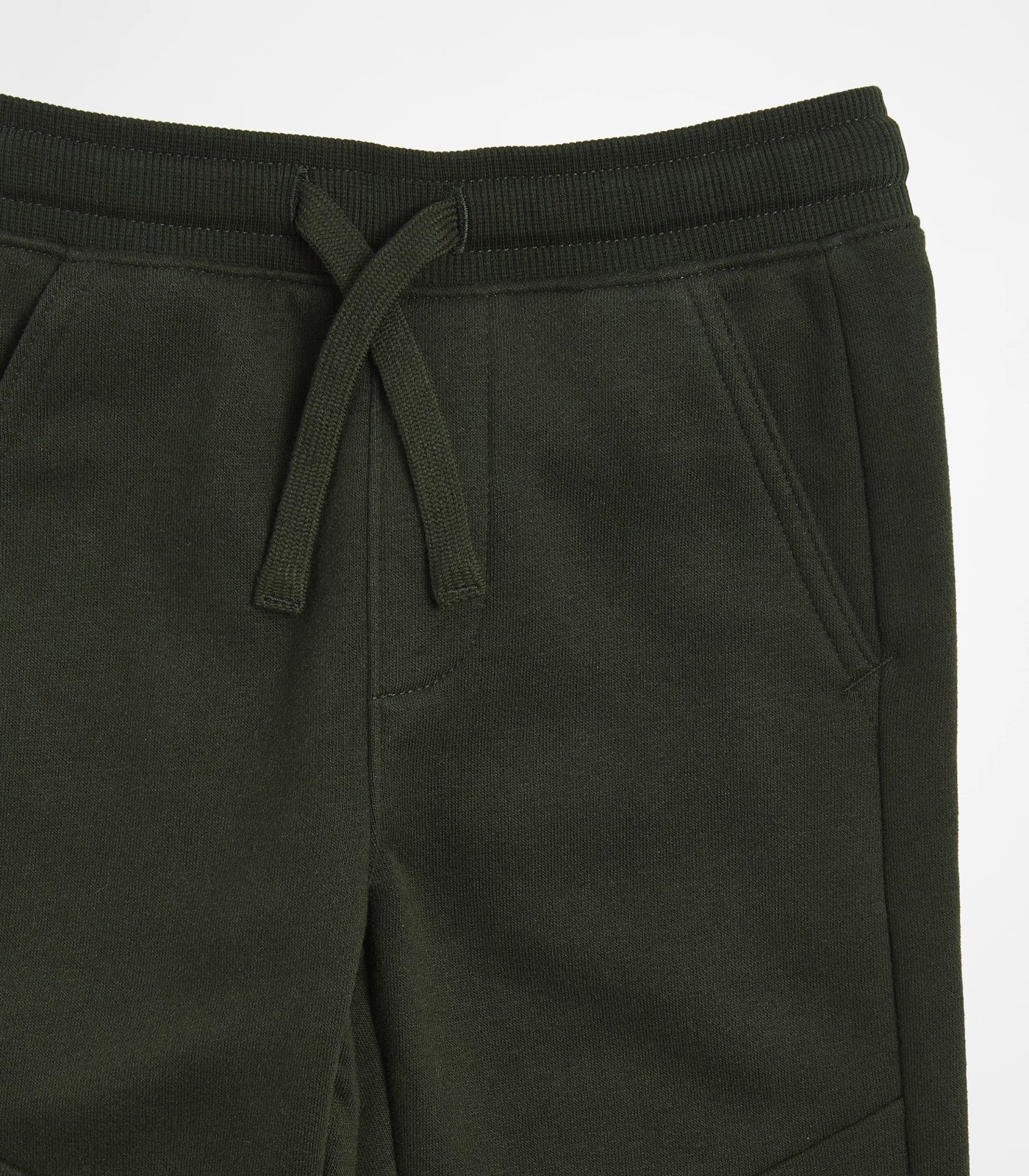Slim Panelled Fleece Trackpants - Khaki | Target Australia