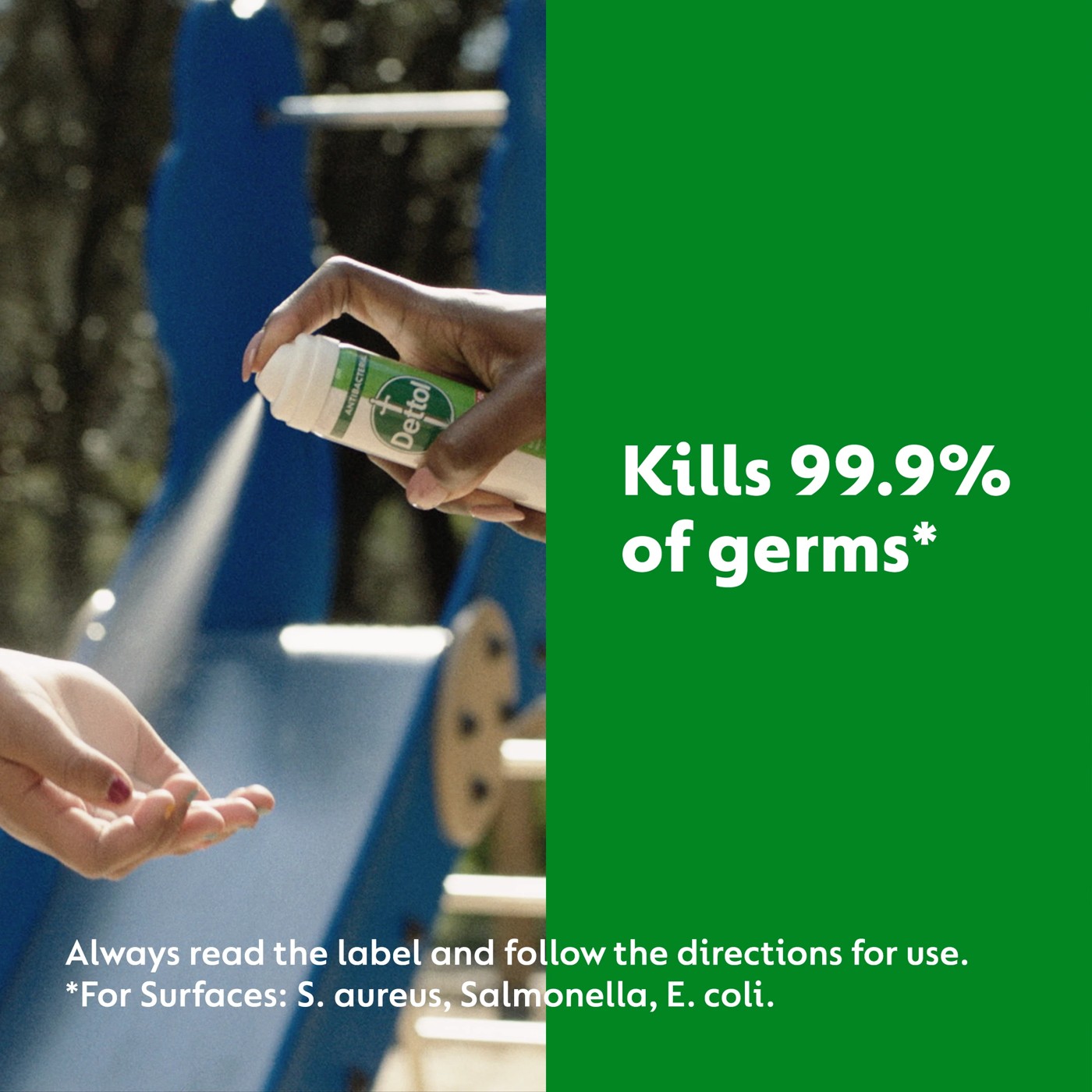 Dettol 2-in-1 Hand and Surface Sanitiser Spray 90ml - Aloe Vera 3 of 6