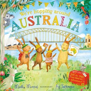 We're Hopping Around Australia by Martha Mumford - Book