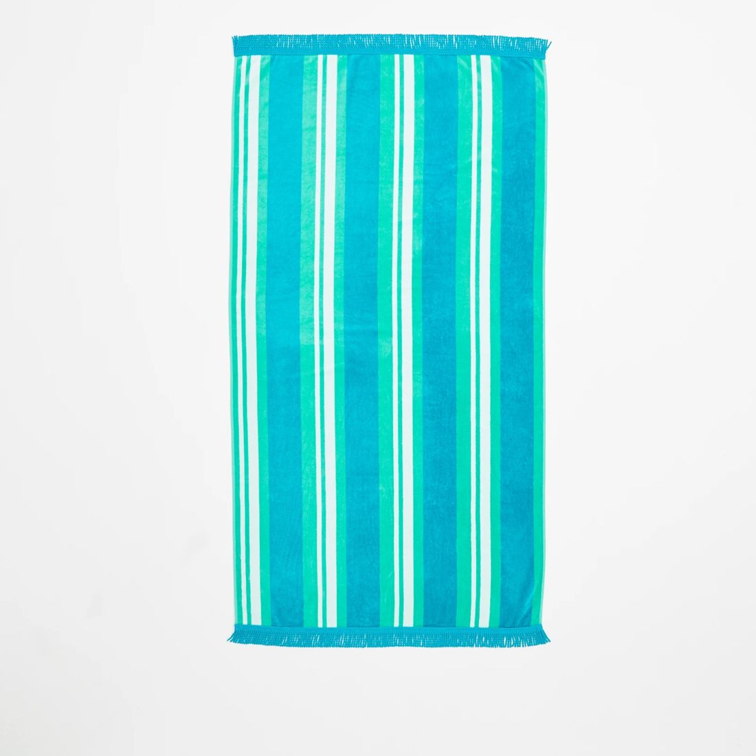 Jacquard Beach Towel Raleigh Stripe Blue Target Australia