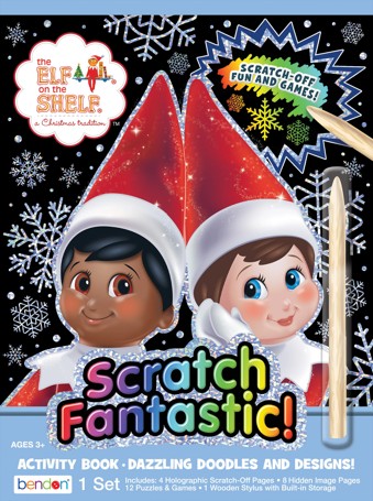 The Elf on the Shelf: A Christmas Tradition Scratch Fantastic Activity Book