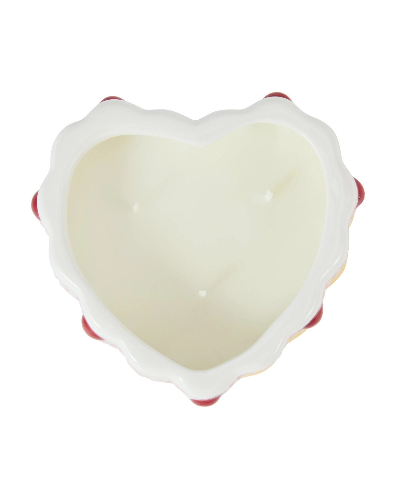 Anko Ceramic Heart Tea Cake Candle 3 of 5