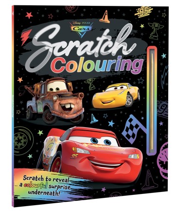 Disney Pixar Cars: Scratch Colouring Book