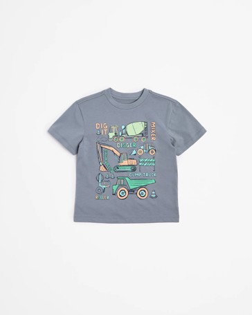 Organic Cotton Loose Fit Print T-shirt