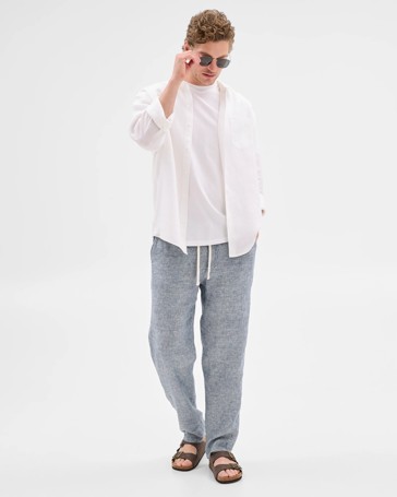 European Linen Pants