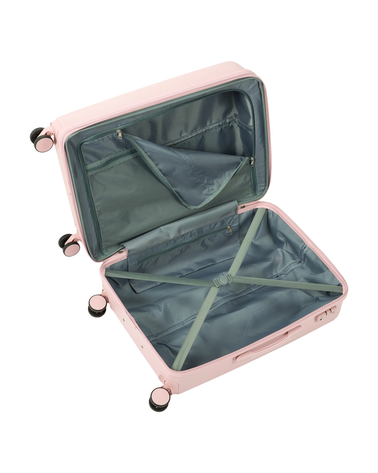 Anko 67cm Albany Hard Case 8 Wheels - Blush 3 of 6