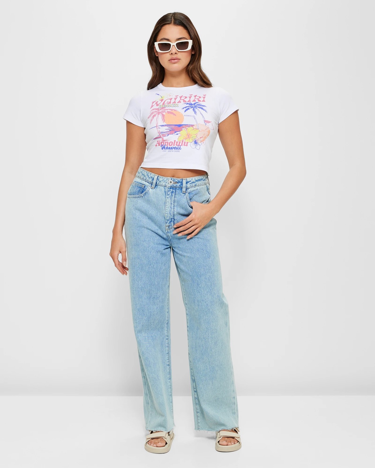 Printed Baby Crop T-Shirt - Lily Loves 2 of 5