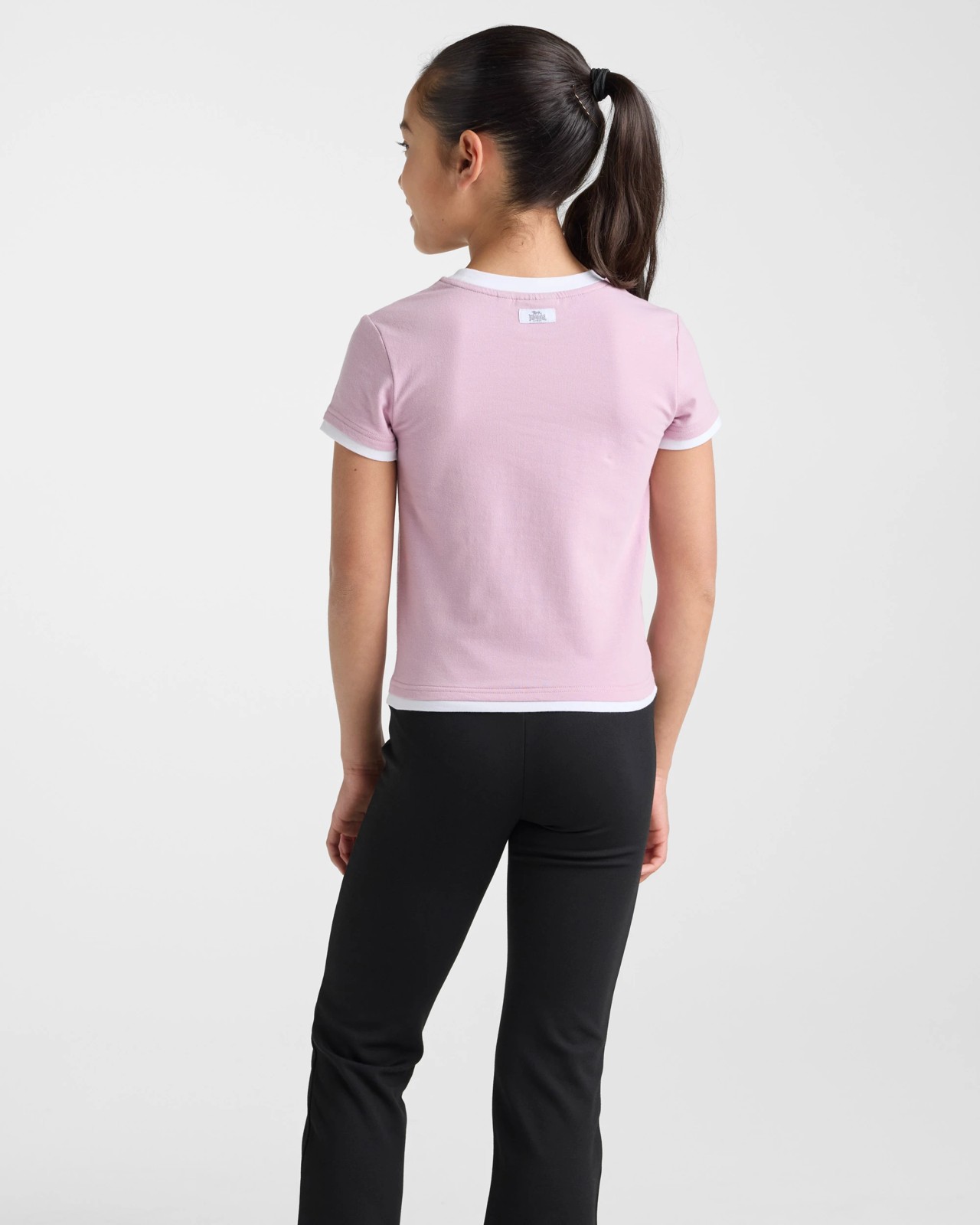 Lonsdale London Layered Terrace Short Sleeve T-Shirt - Dusty Pink 2 of 5