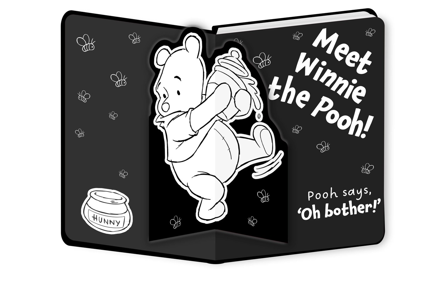 Disney Winnie The Pooh: My First Pop-Up High Contrast Board Book 3 of 4