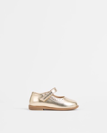 First-Walker Brogue Ballet Flat