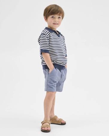 Australian Cotton Short Sleeve Knit Polo Top