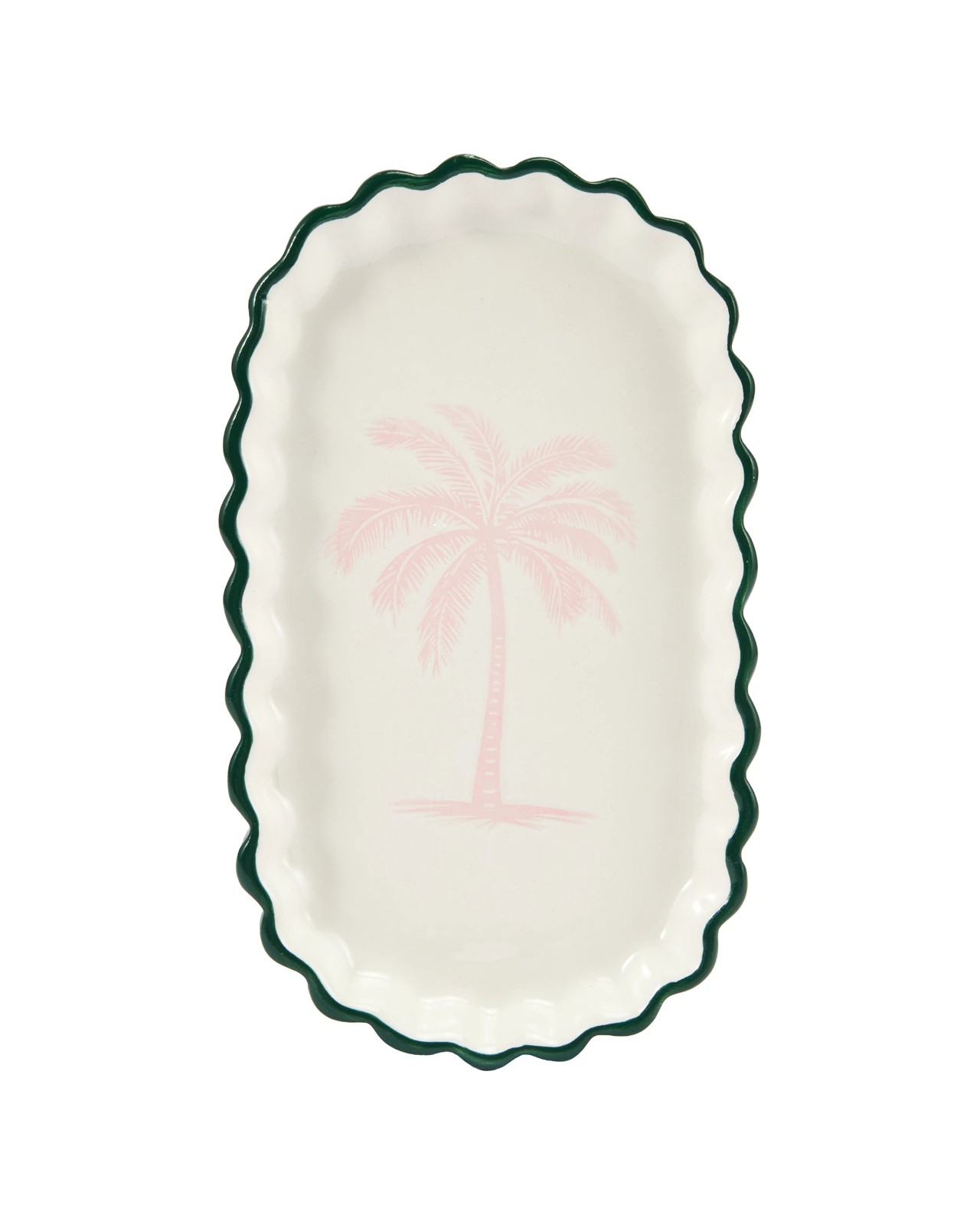 Anko Palm Ceramic Trinket Tray 3 of 6