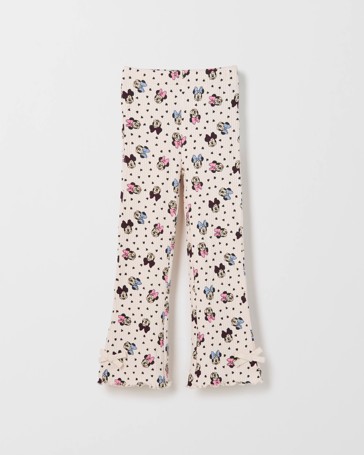 Disney Minnie Rib Knit Flare Leggings