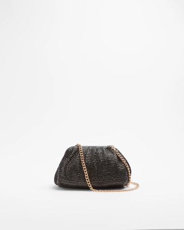 Gathered Clutch Bag